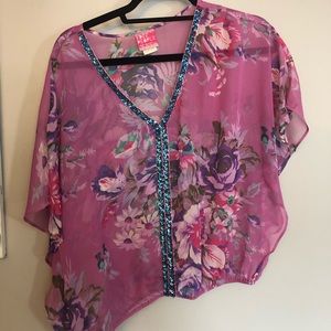 Free People - Floral Blouse
